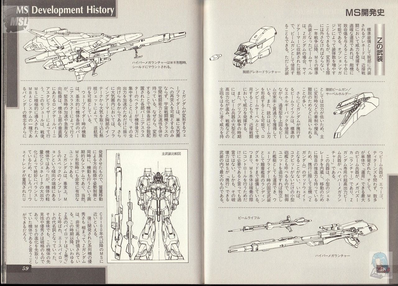 Dengeki Data Collection No.5 - Mobile Suit Gundam Z Gekan 32