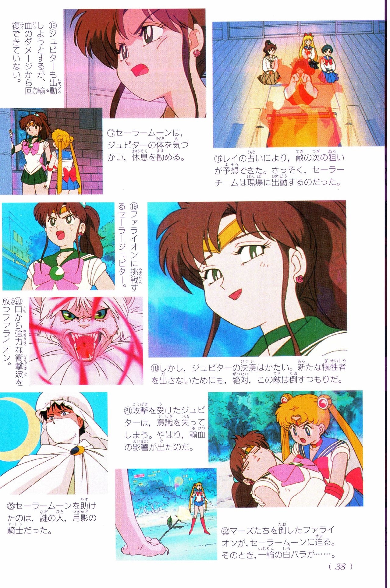 Sailor Moon Official Fan Book – Sailor Jupiter 29