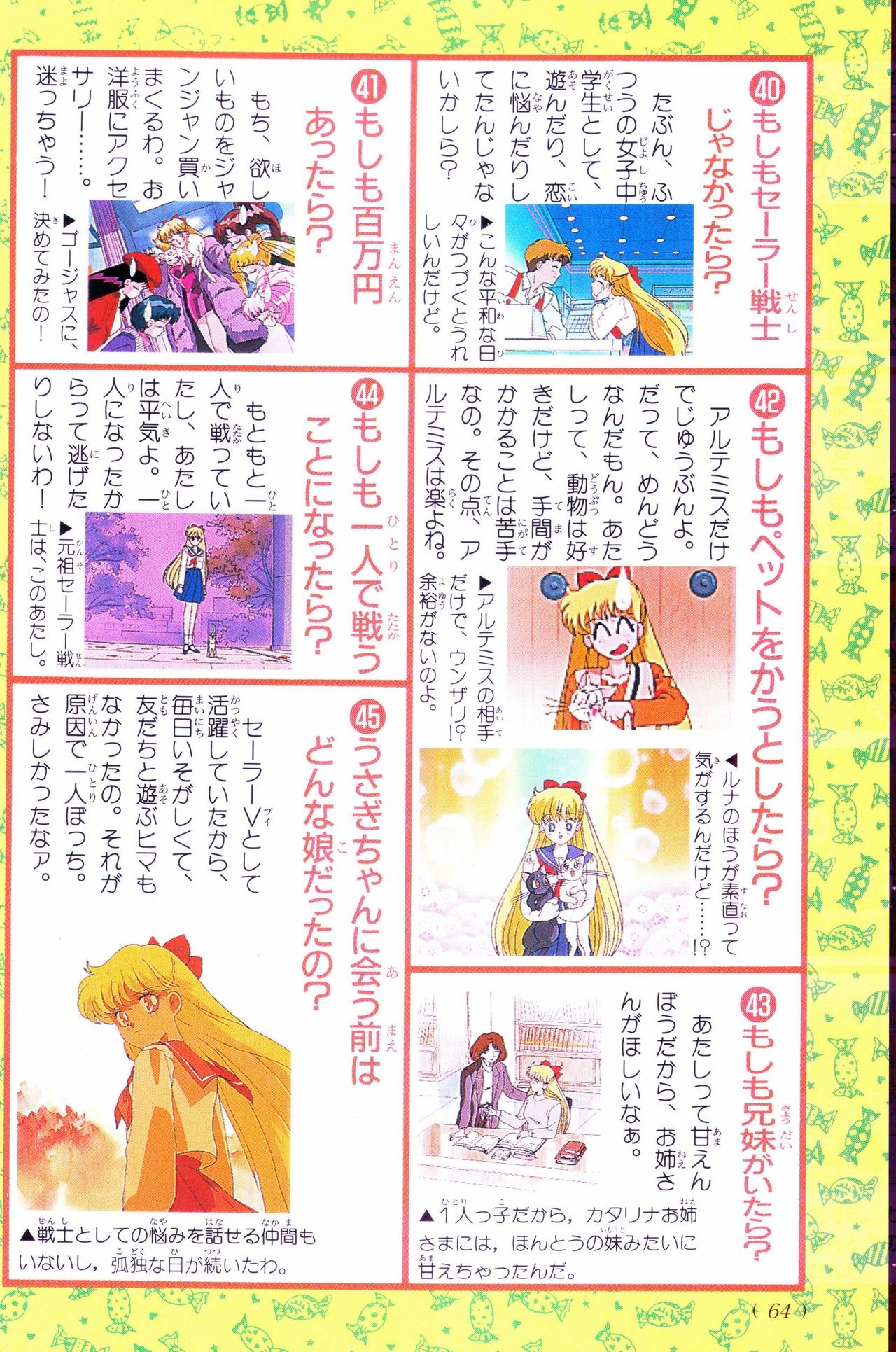 Sailor Moon Official Fan Book - Sailor Venus 30