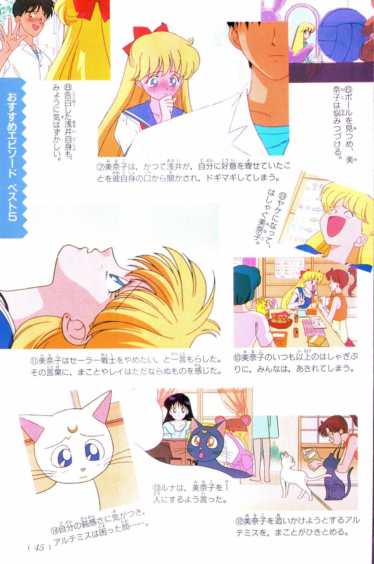 Sailor Moon Official Fan Book - Sailor Venus 49