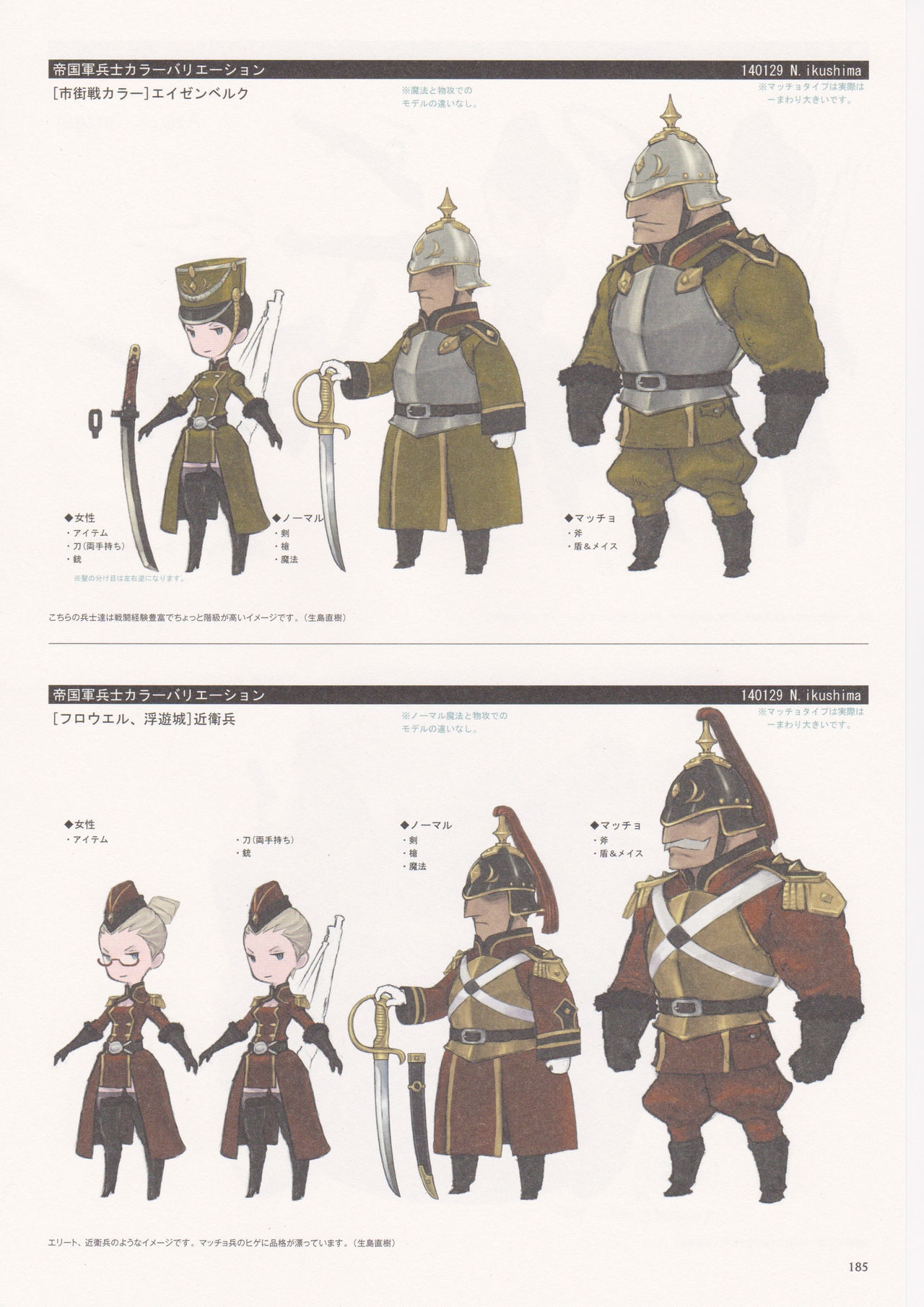 Bravely Second - End Layer - Design Works THE ART OF BRAVELY 2013-2015 185
