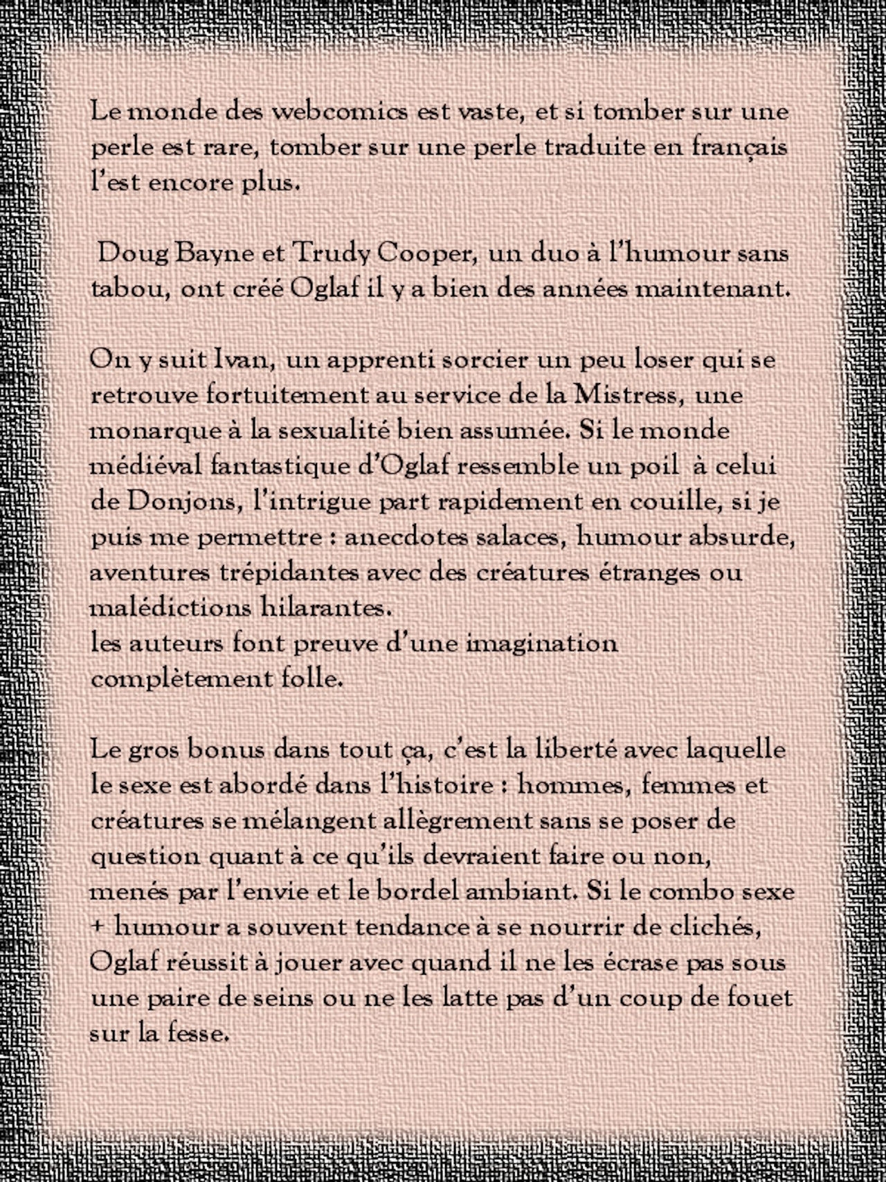[Trudy Cooper] Oglaf - Volume 4 [French] 1