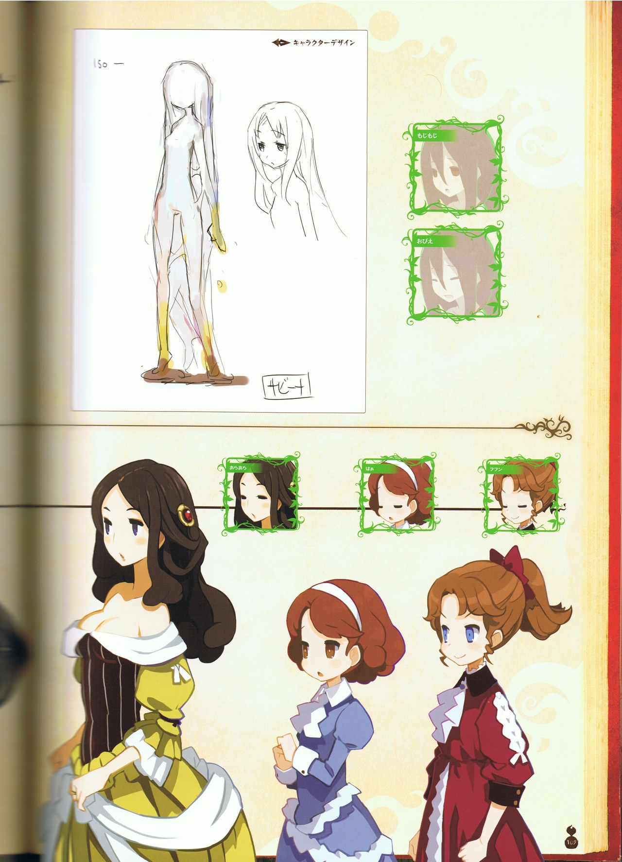 The Witch and the Hundred Knight Official Art Book 114
