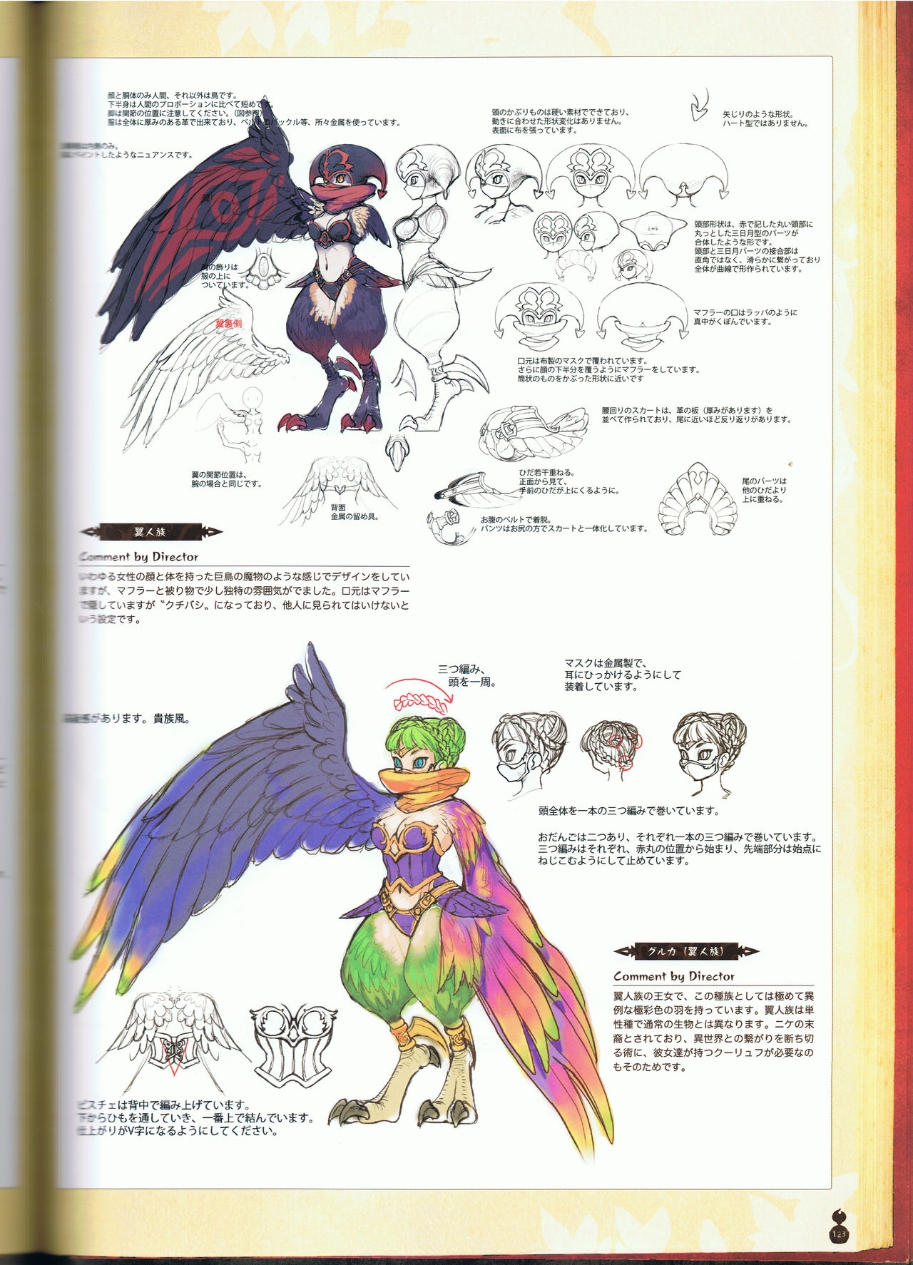 The Witch and the Hundred Knight Official Art Book 128