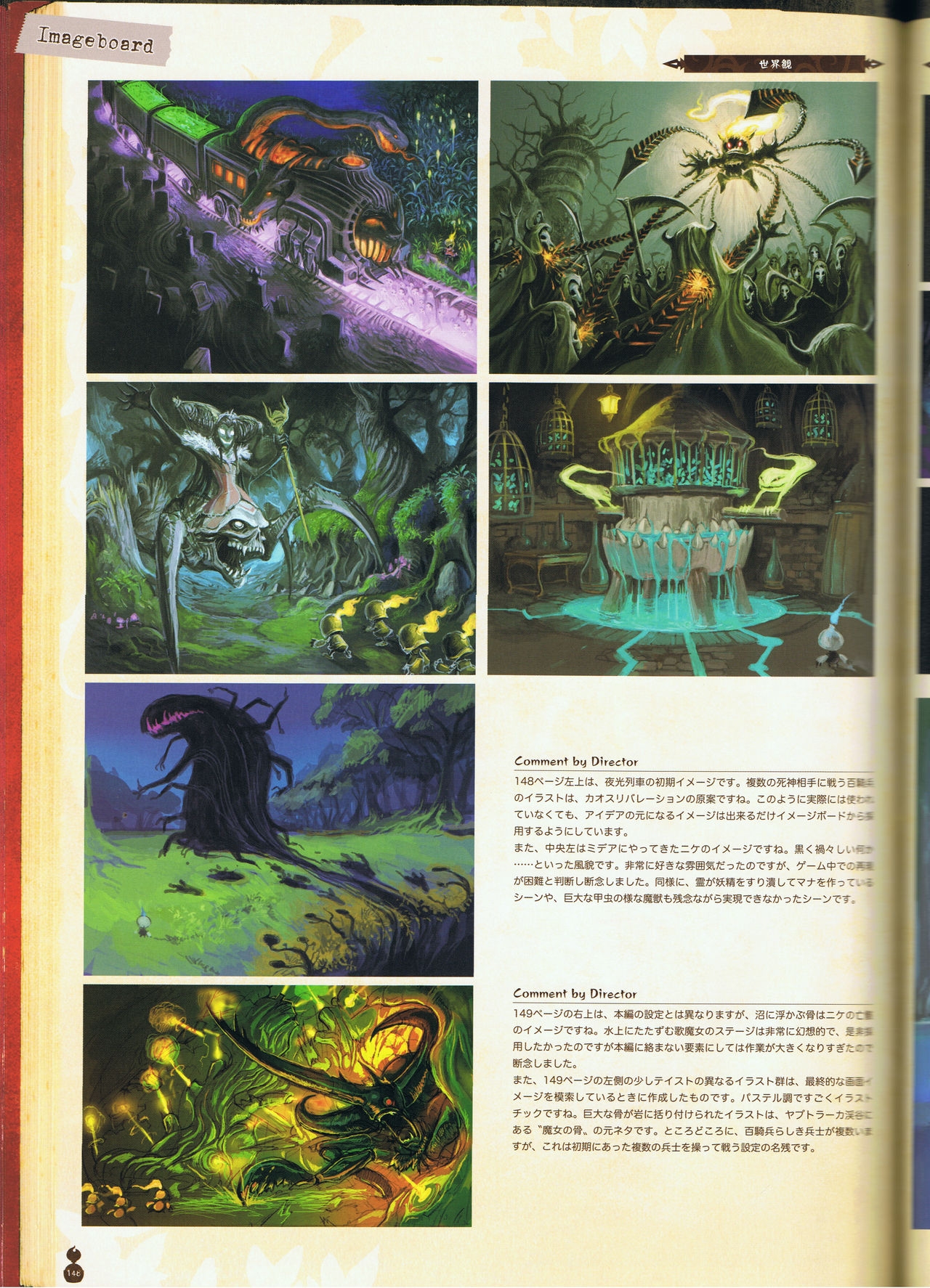 The Witch and the Hundred Knight Official Art Book 153