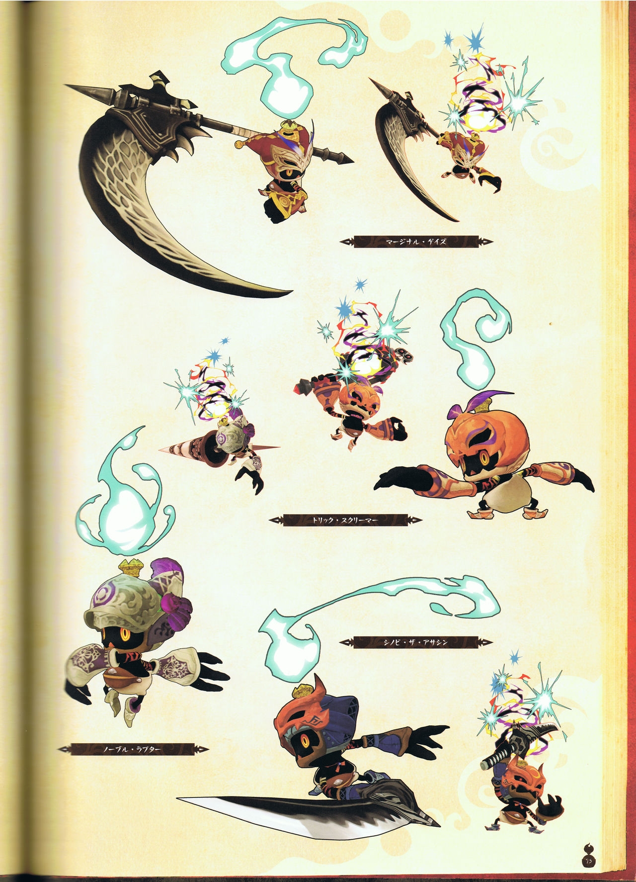 The Witch and the Hundred Knight Official Art Book 81
