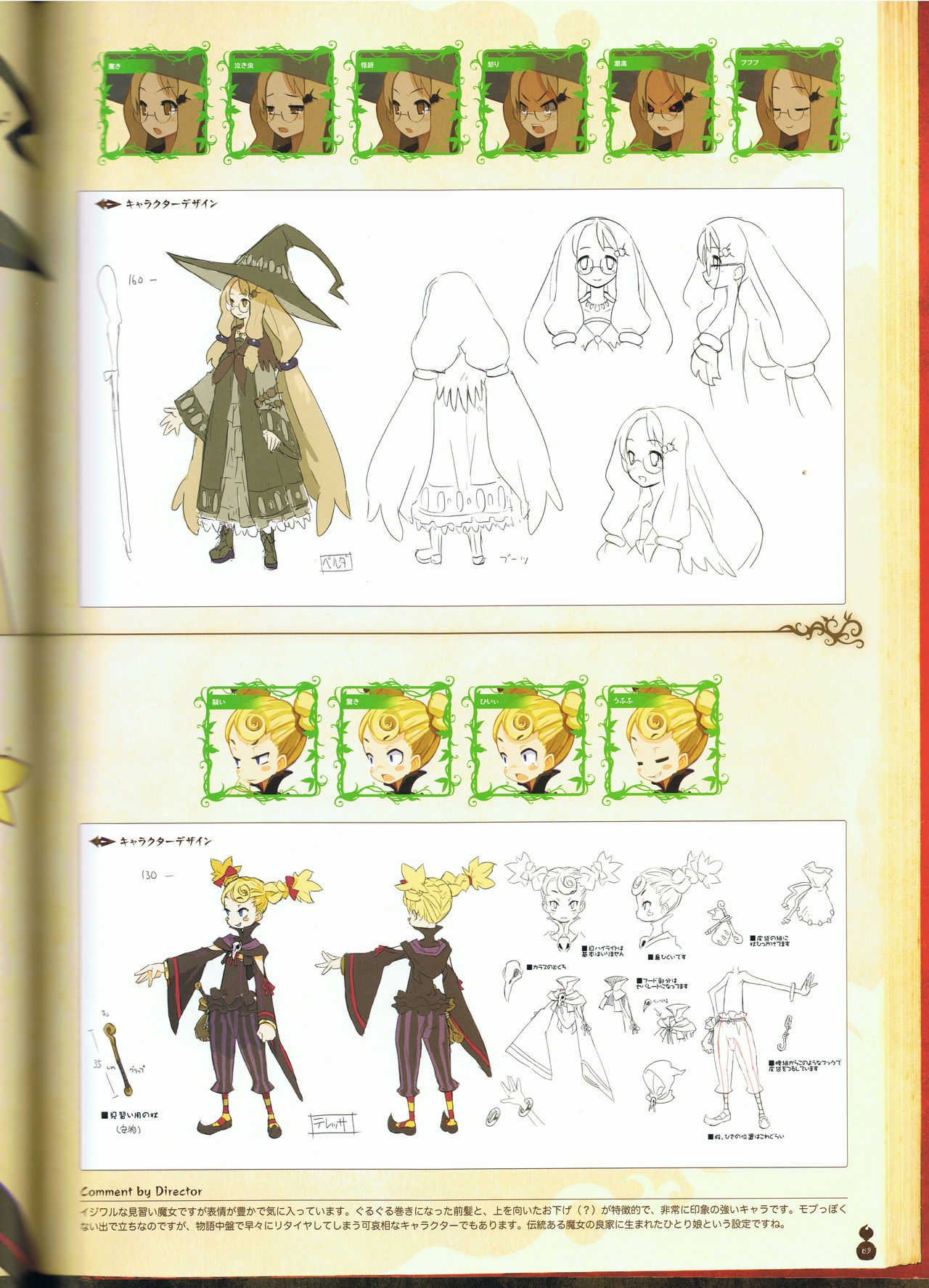 The Witch and the Hundred Knight Official Art Book 94