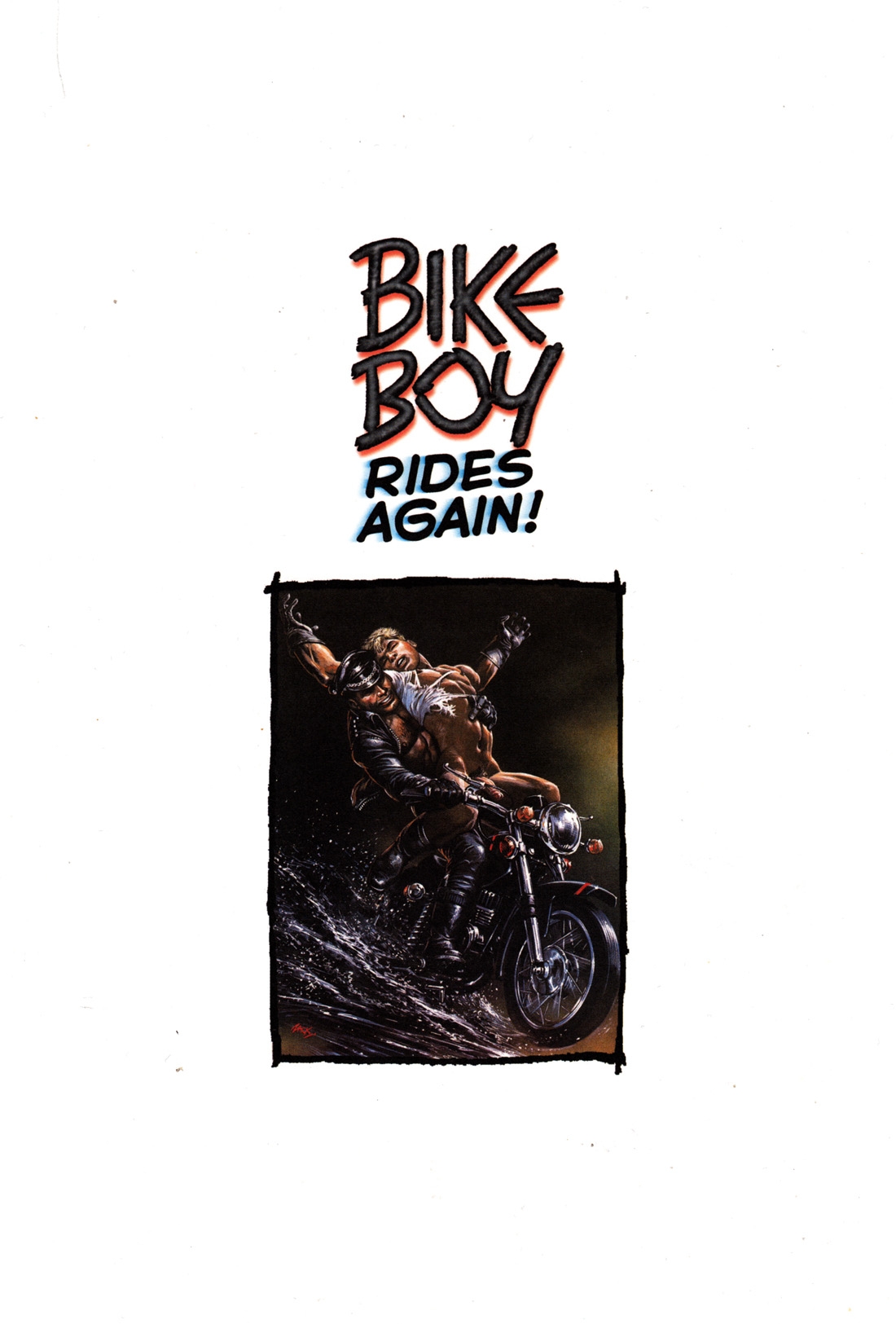 [Oliver Frey] Bike boy rides again 1