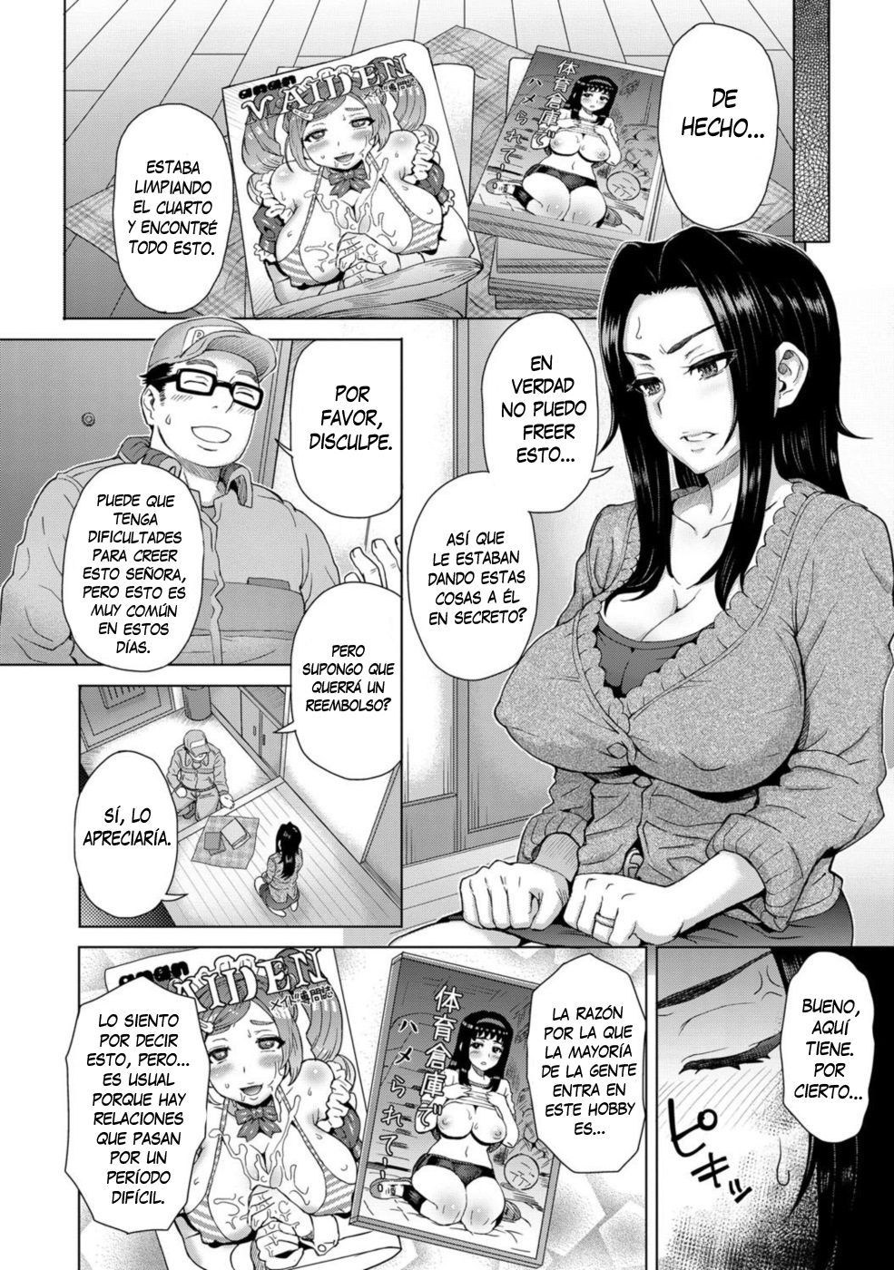 [Itou Eight] Noserare Wife (COMIC Anthurium 001 2013-05) [Spanish] [XHentai95] [Digital] 1