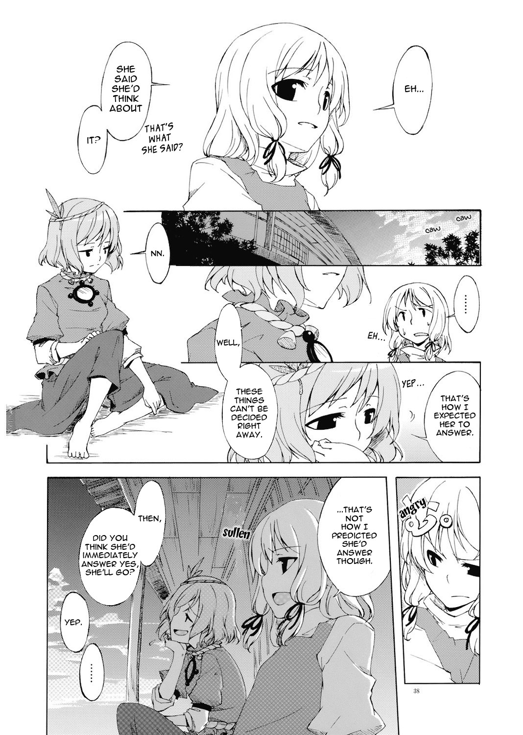 (C73) [Personal Color (Sakuraba Yuuki)] Junsuiritsu o Sukoshi dake Agete. (Touhou Project) [English] [Wings of Yuri] 38