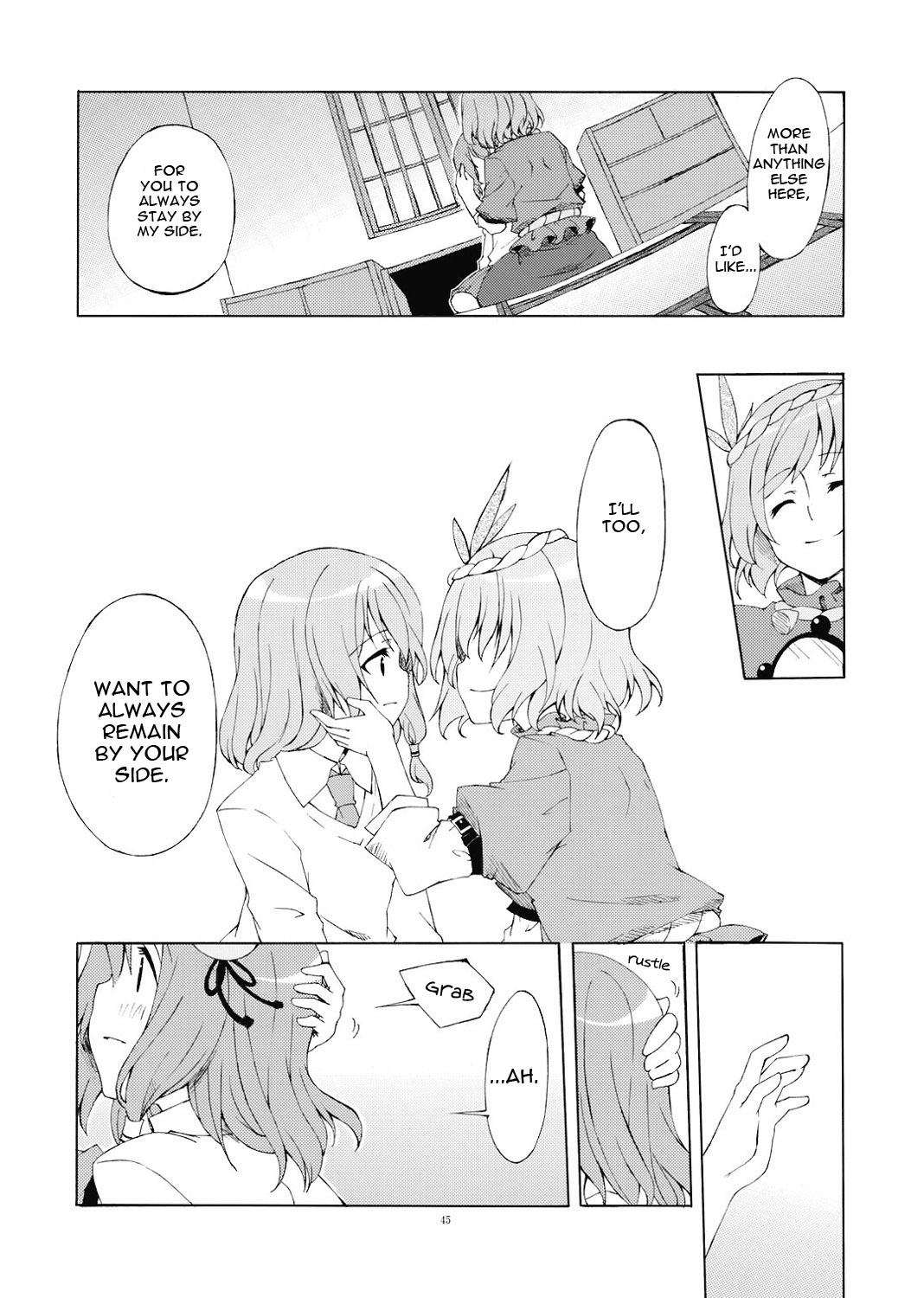 (C73) [Personal Color (Sakuraba Yuuki)] Junsuiritsu o Sukoshi dake Agete. (Touhou Project) [English] [Wings of Yuri] 45