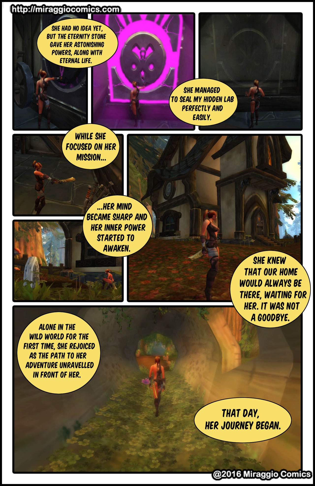 [MiraggioComics]Garnet’s Journey [Warcraft Nostalgia] 6