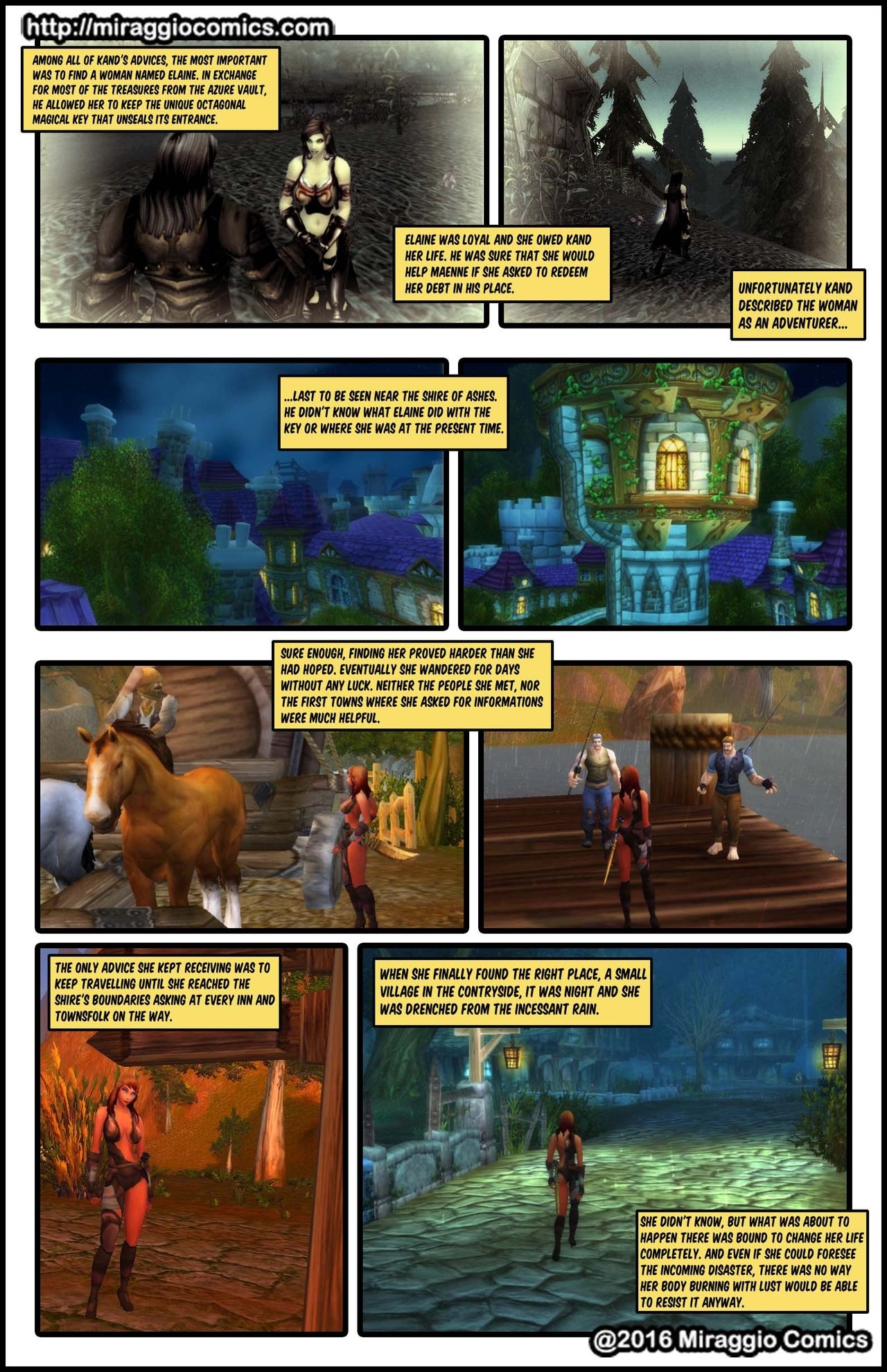 [MiraggioComics]Garnet’s Journey [Warcraft Nostalgia] 7