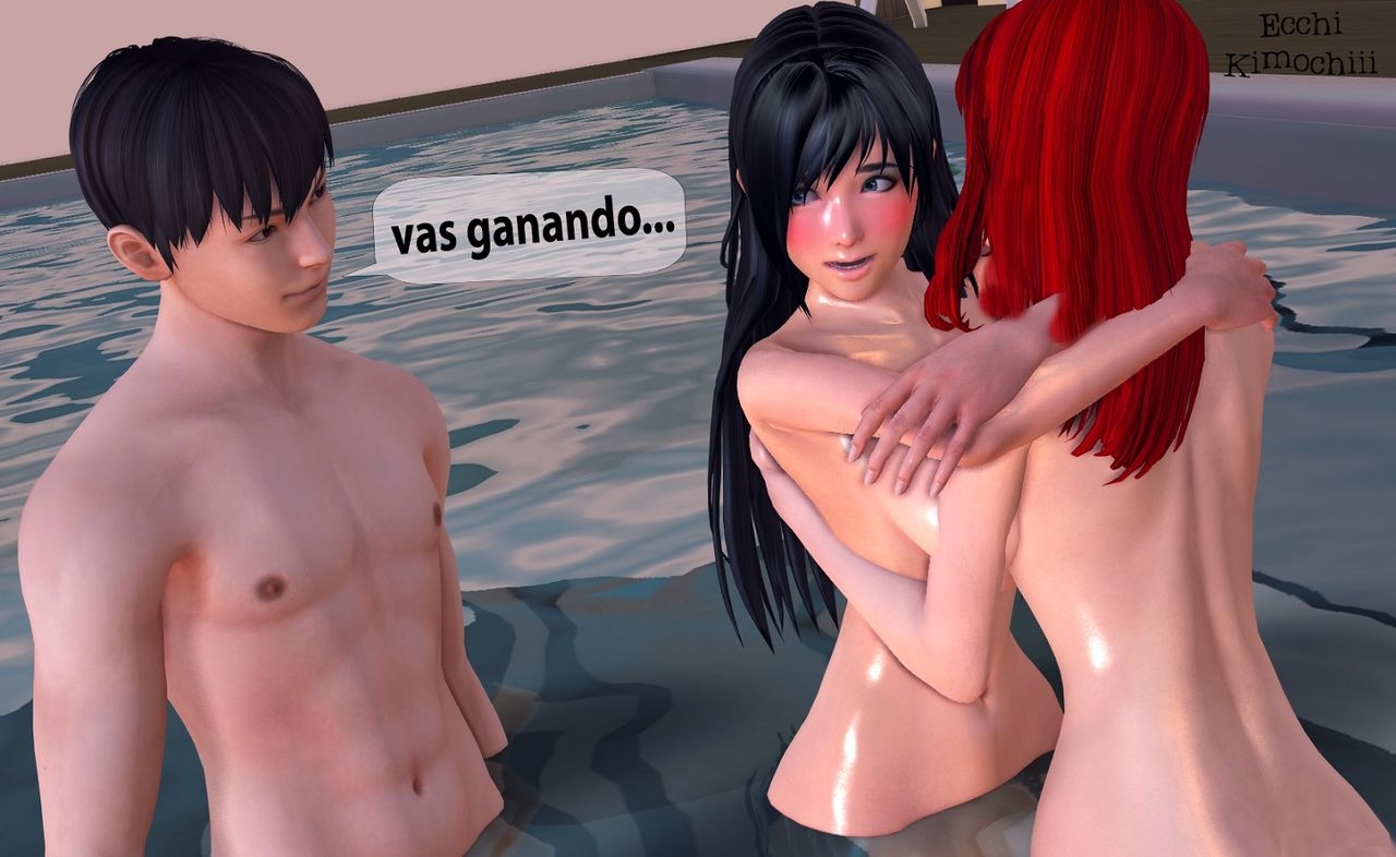 "La Piscina Nudista" part 2/3 (erotic 3D) (spanish ver.) (Uncensored) (+18) (3d hentai animation) "Ecchi Kimochiii" 38