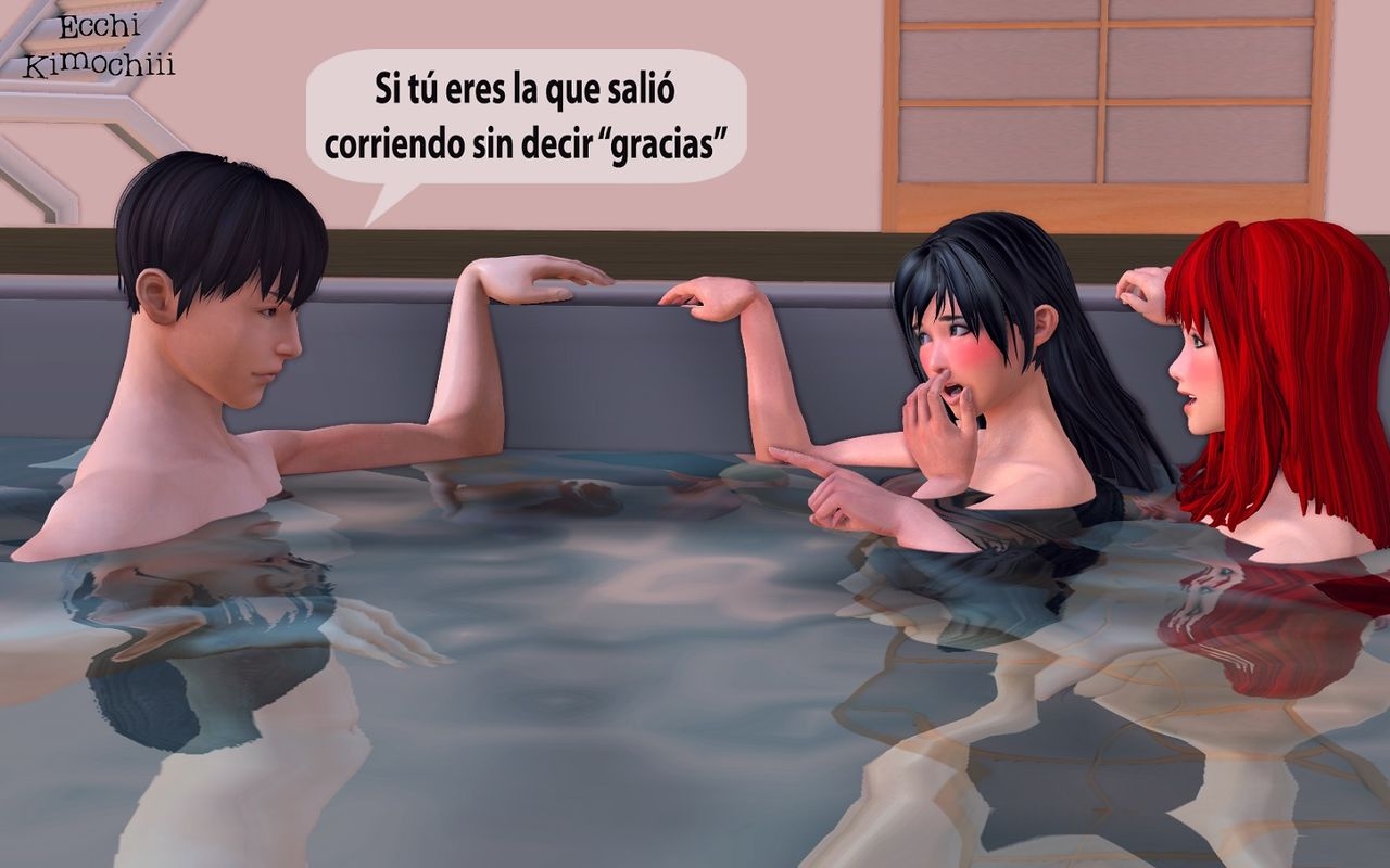 "La Piscina Nudista" part 2/3 (erotic 3D) (spanish ver.) (Uncensored) (+18) (3d hentai animation) "Ecchi Kimochiii" 3
