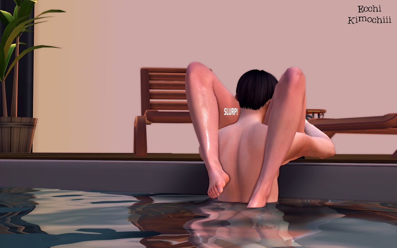"La Piscina Nudista" part 2/3 (erotic 3D) (spanish ver.) (Uncensored) (+18) (3d hentai animation) "Ecchi Kimochiii" 91