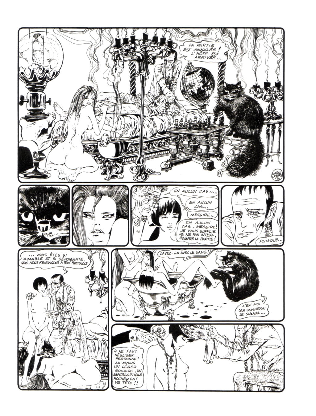 [Guido Crepax] Valentina Au Debotte [French] 45