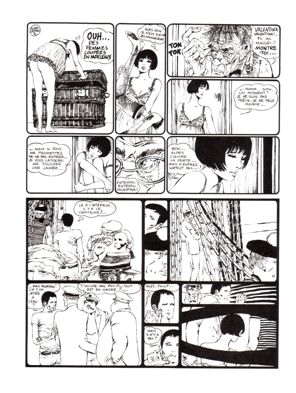 [Guido Crepax] Valentina Au Debotte [French] 52