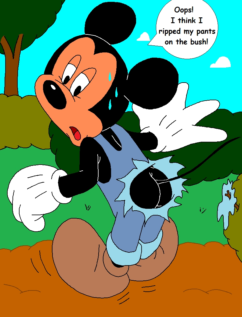 Mickey & Minnie - Ripped Pants 3
