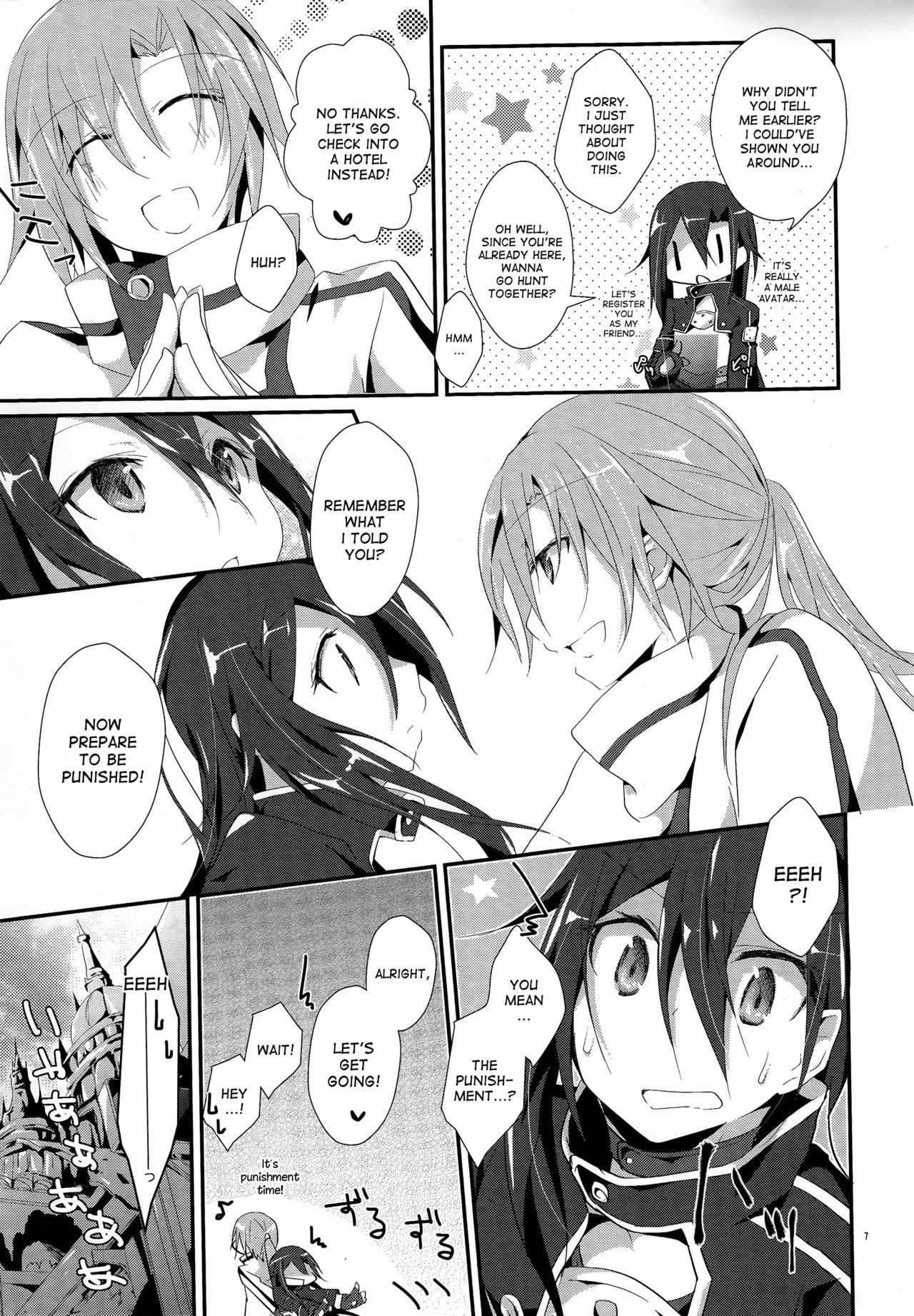 (C87) [Peach tea (Akina Rei)] Honey Punishment (Sword Art Online) [English] [desudesu] 7