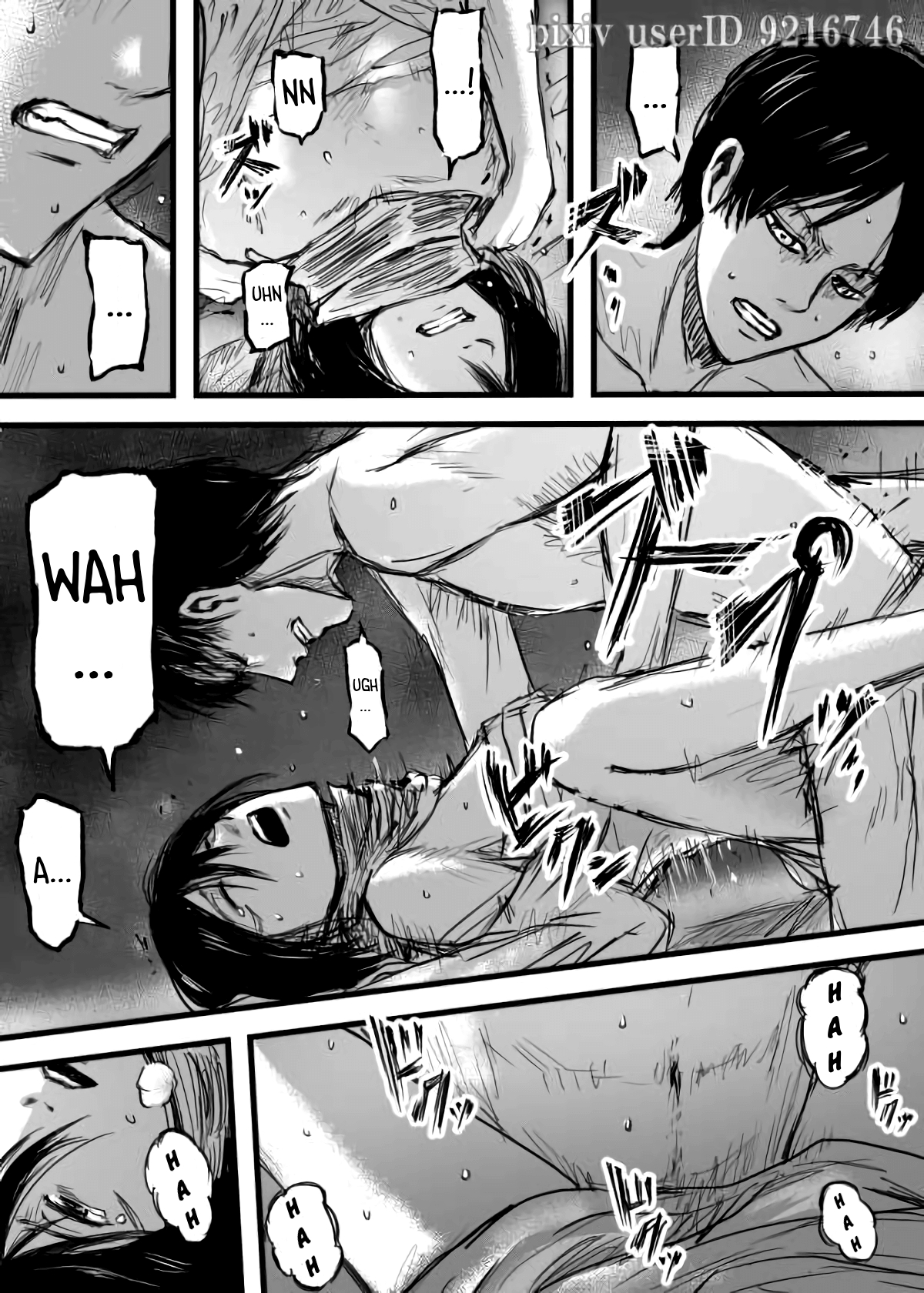 [211] ErenXMikasa (Shingeki no Kyojin) [English] 4