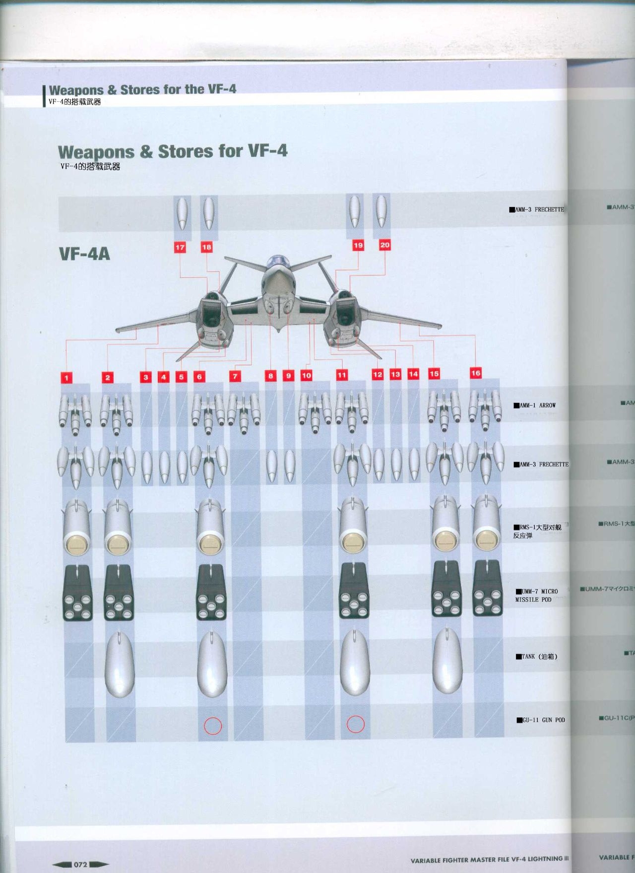 Variable Fighter Master File VF-4 Lightning III(CN) 73