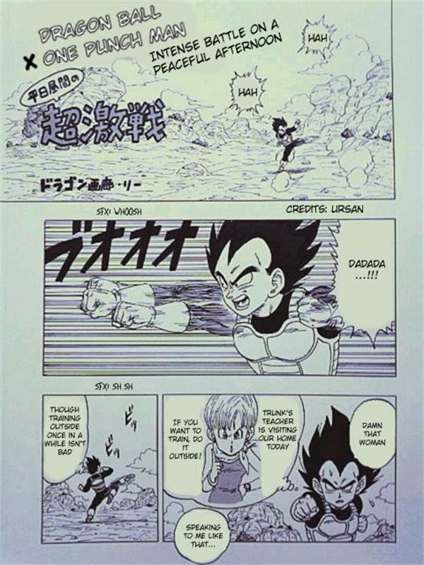 (Dragon Garou Lee) Dragon Ball × One Punch Man (Dragon Ball Z, One Punch Man) [English] [Ursan Translations] 0