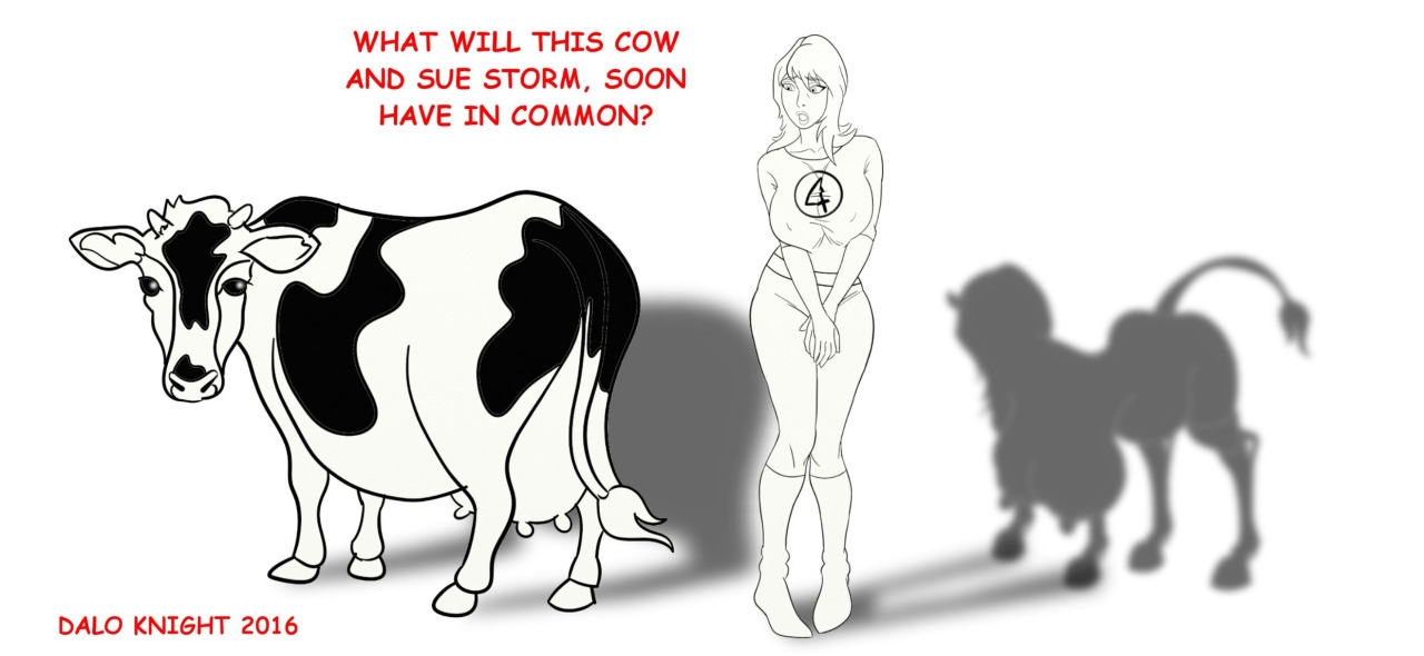 [DALO KNIGHT] Project 35: What Will This Cow and Sue Storm Soon Have In Common? 0