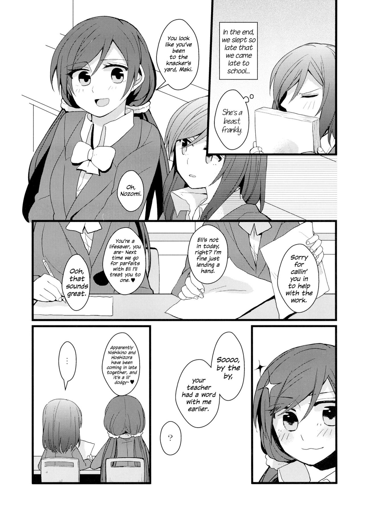 (C87) [Majihima (Bocha)] Iya Janai Kedo |  I'm Not Saying I'm Not Into It, But (Love Live!) [English] [Sexy Akiba Detectives] 10